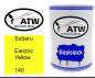 Preview: Subaru, Electric Yellow, 140: 500ml Lackdose, von ATW Autoteile West.